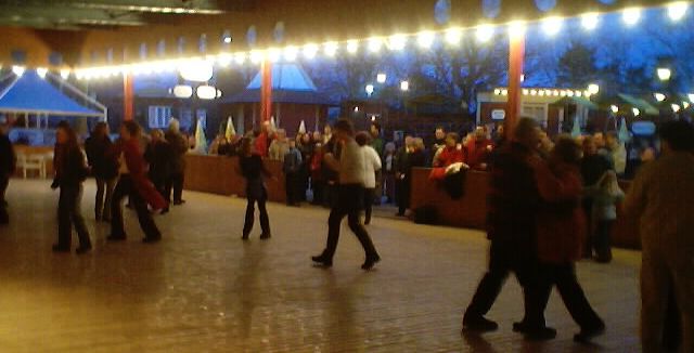 Dance at Walpuris Eve - some dancers have now arrived
