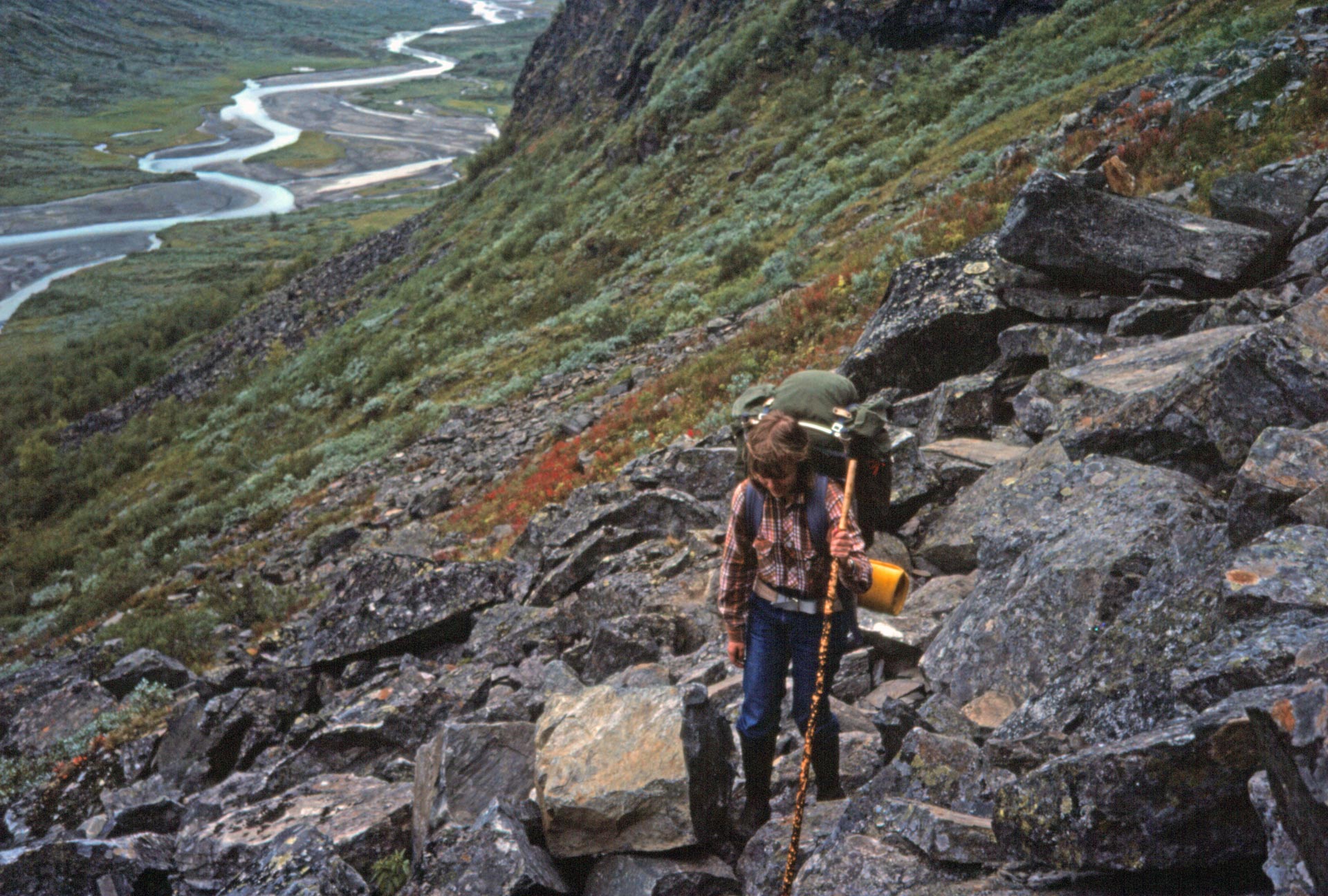Passage below Pielatjåkkå, 1981