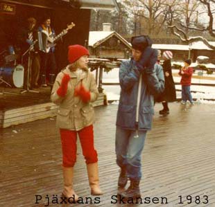 Boot dance at Skansen february 1983