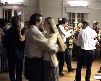 Dance at Skeppsholmsgården with Falu Spelmanslag
