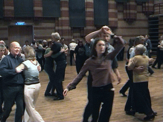 Dans på Hallunda vinterstämma 2005