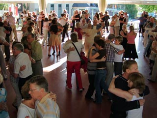 Dance at Gröna Lund (Sweden) with Claes Lövgrens playing, summer 2007