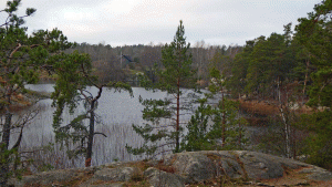 Norra delen av Lundsjön vid Erstavik
