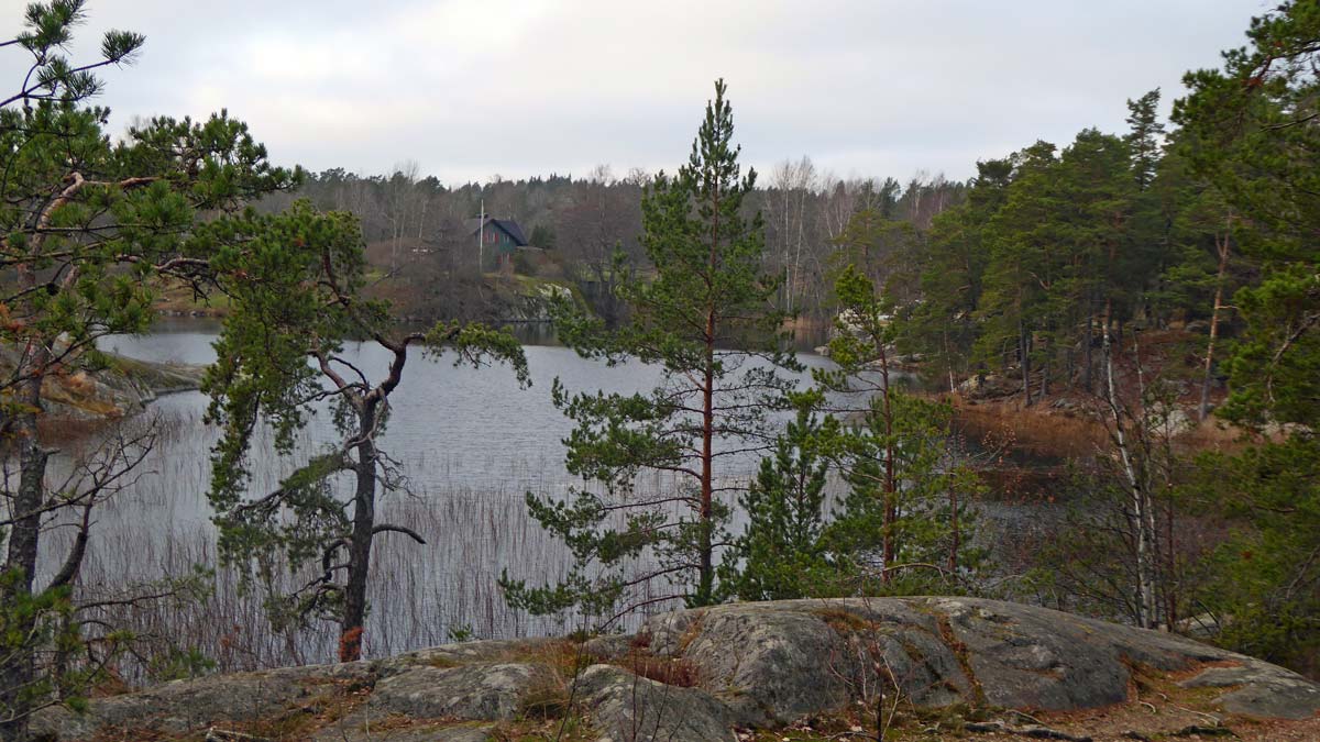 Norra delen av Lundsjön vid Erstavik