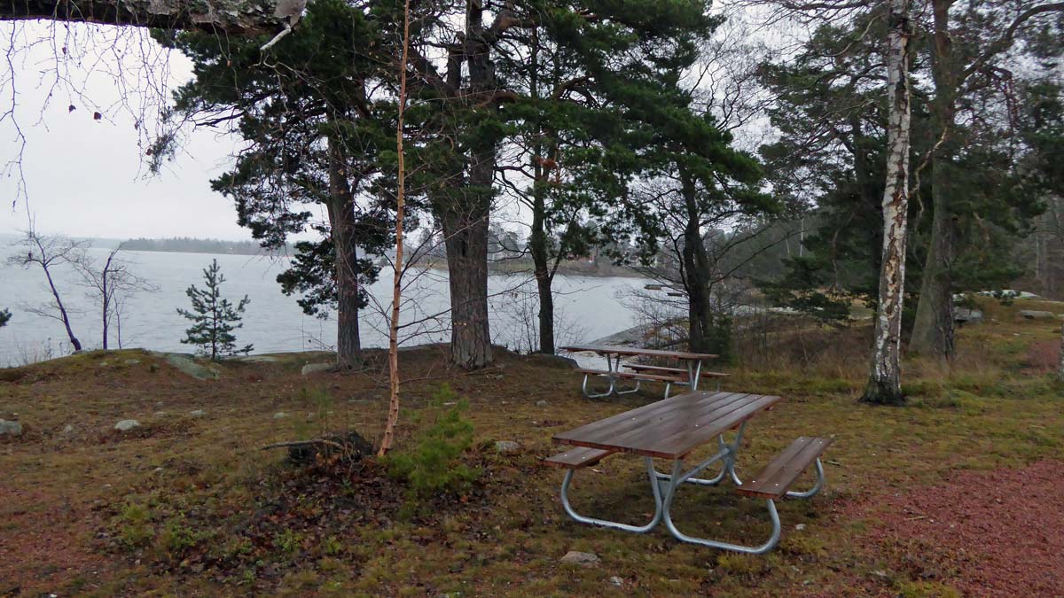 Nordvästra Lidingö - en fina plats, där det också finns en badplats