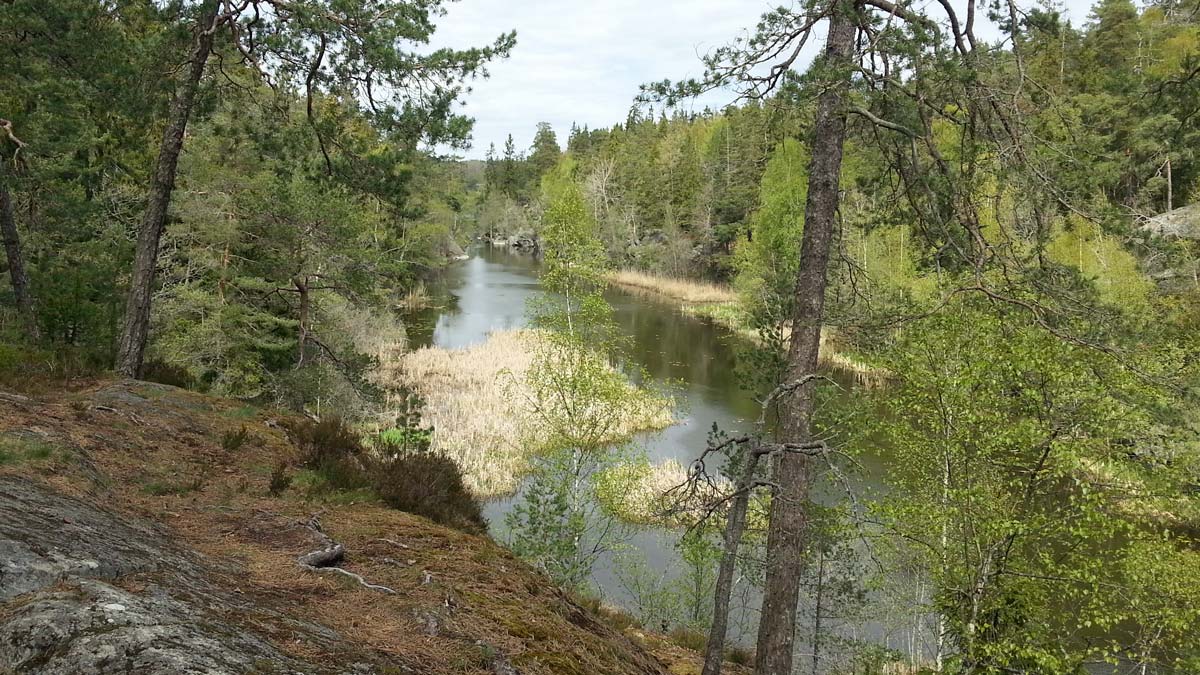 Kanalen mellan Ältasjön och Söderbysjön
