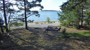 Östra stranden på Gålö