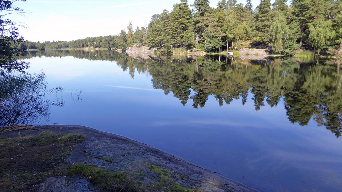 Sågsjön (Från vandring Orminge-Boo 2015-09-10 9 km)