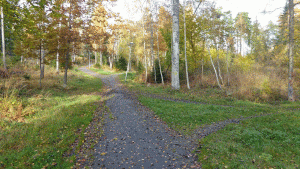 Cykelväg mellan Eklund och Södertälje