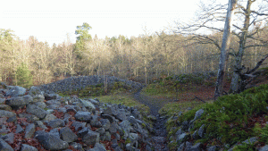 Skyddsmurar vid Gåseborg