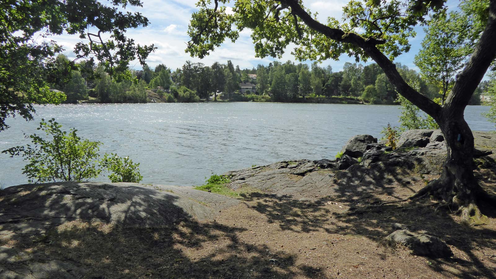 Badudden vid Långsjön