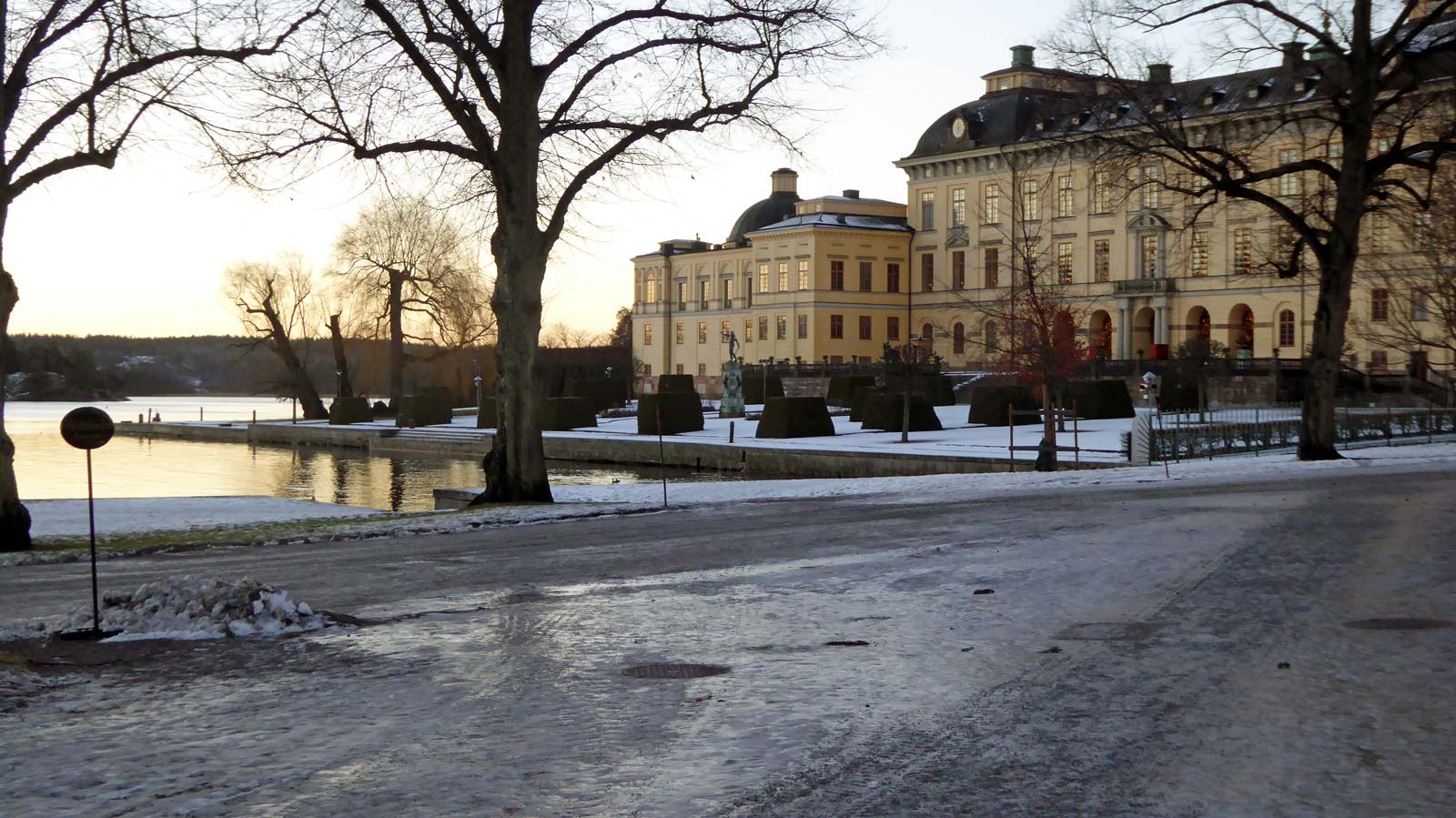 Starten vid Drottningholms slott