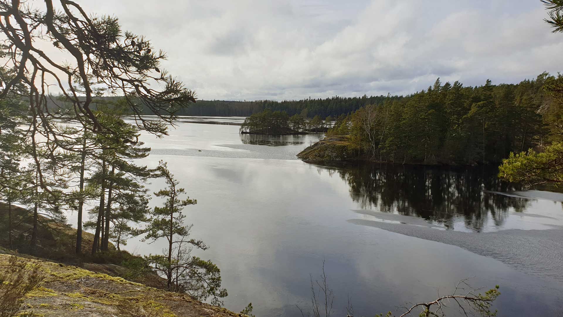 Stensjön (från vandring Sandemar-Nyfors 2020-02-20)