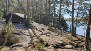 Vindskyddet vid Långsjön