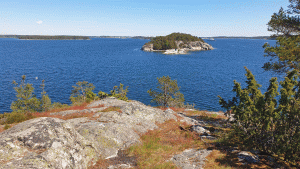 Utsikt från Havtorsudd mot Dalarö