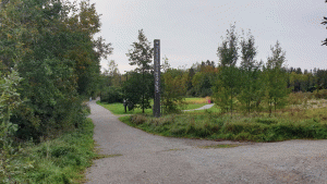 Flemingsbergsskogens naturreservat vid Visättra (rundtur Flemingsbergsskogen 230926)