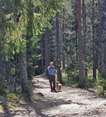 På väg från Paradiset mot Trehörningen